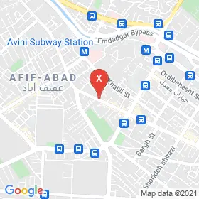 این نقشه، آدرس دکتر تانیا اورندی متخصص کایروپراکتیک در شهر شیراز است. در اینجا آماده پذیرایی، ویزیت، معاینه و ارایه خدمات به شما بیماران گرامی هستند.