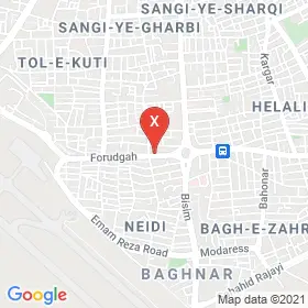این نقشه، نشانی دکتر سیمین حسین آبادی متخصص جراحی عمومی در شهر بوشهر است. در اینجا آماده پذیرایی، ویزیت، معاینه و ارایه خدمات به شما بیماران گرامی هستند.