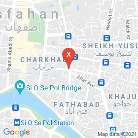 این نقشه، نشانی آزمایشگاه تشخیص طبی بصیر متخصص  در شهر اصفهان است. در اینجا آماده پذیرایی، ویزیت، معاینه و ارایه خدمات به شما بیماران گرامی هستند.