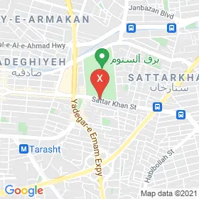 این نقشه، نشانی دکتر شبنم رفیع زاده متخصص مغز و اعصاب (نورولوژی) در شهر تهران است. در اینجا آماده پذیرایی، ویزیت، معاینه و ارایه خدمات به شما بیماران گرامی هستند.