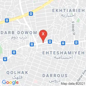 این نقشه، آدرس دکتر مسعود عابدین زاده تبریزی متخصص کایروپراکتیک در شهر تهران است. در اینجا آماده پذیرایی، ویزیت، معاینه و ارایه خدمات به شما بیماران گرامی هستند.