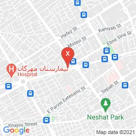 این نقشه، آدرس دکتر خداداد محمودی نیا متخصص داخلی در شهر کرمان است. در اینجا آماده پذیرایی، ویزیت، معاینه و ارایه خدمات به شما بیماران گرامی هستند.