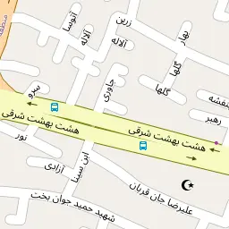 این نقشه، نشانی دکتر یوسف اسماعیلی نژاد (هشت بهشت غربی) متخصص بیماری های اعصاب و روان(کودک و نوجوان)، روانپزشک در شهر اصفهان است. در اینجا آماده پذیرایی، ویزیت، معاینه و ارایه خدمات به شما بیماران گرامی هستند.