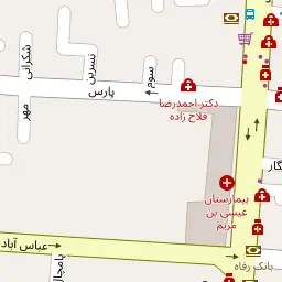 این نقشه، نشانی دکتر امیر بهزادی متخصص جراحی عمومی در شهر اصفهان است. در اینجا آماده پذیرایی، ویزیت، معاینه و ارایه خدمات به شما بیماران گرامی هستند.